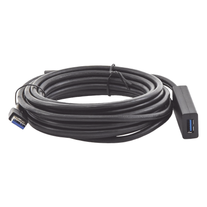 Cable de Extensión Activo USB 3.0 con puerto de alimentación Micro USB / 5 Metros / USB 3.0 a 5Gbps / No requiere controlador / Ideal para