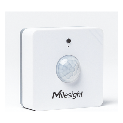 Sensor de Ocupación PIR y Luz LoRaWAN / Automatización de Iluminación para Edificios Inteligentes (BMS) / Detección 120° x 100° / 8 Metros / 1-60000