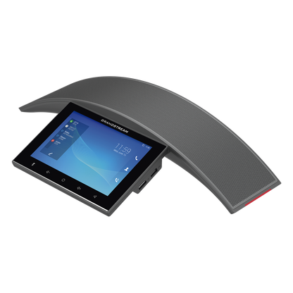 Teléfono - Audioconferencias IP Android 10, 12 líneas SIP con 12 cuentas, pantalla táctil 8", puertos Gigabit, Wi-Fi, Bluetooth, PoE, codec Opus