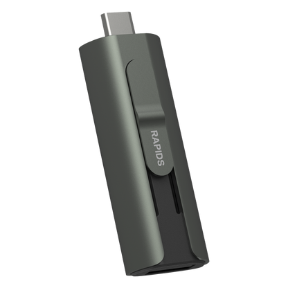 Memoria USB Dual impulsado por SSD Core / 512 GB / USB-C y USB-A / 1000 MB/s de Escritura