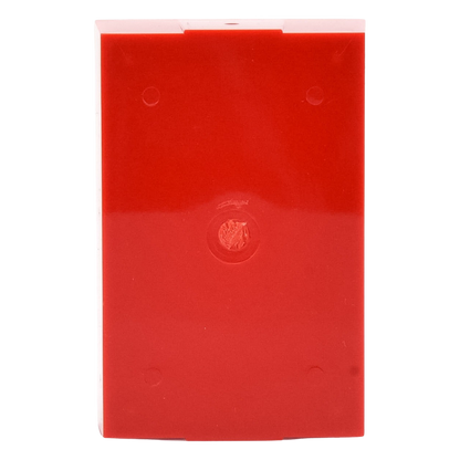 Caja trasera de montaje color rojo para estaciones de parada STOPPER