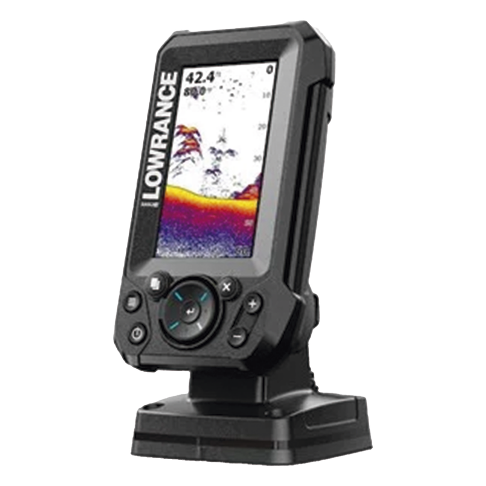 Eagle-4x Ecosonda en pantalla horizontal IPS de 4 pulgadas, incluye transductor tipo bala