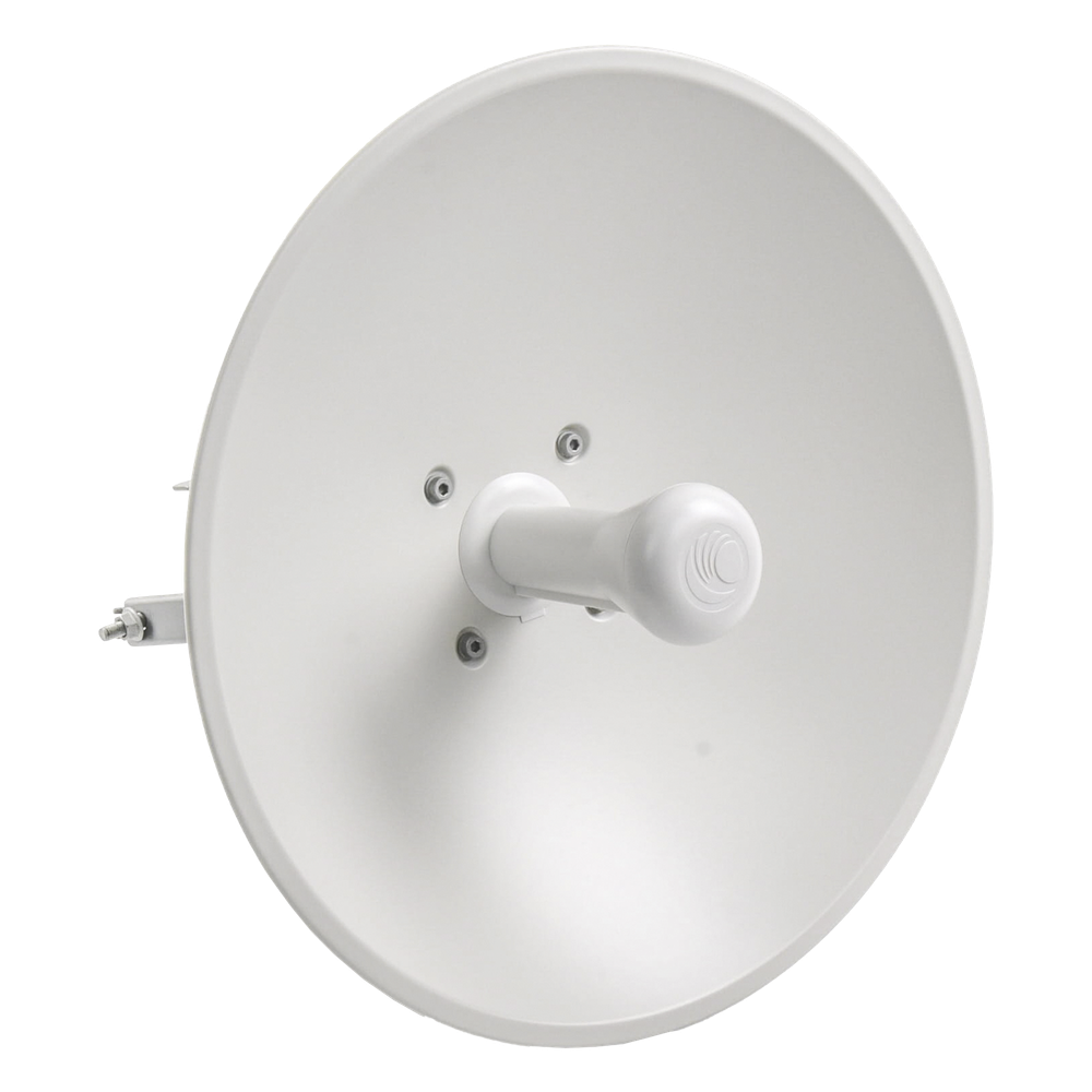 Force 300 para zonas con alta interferencia / Enlace 5GHz Anti-Interferencia /Hasta 600+ Mbps / 4910-5970 MHz, / Hasta 10 km / Antena de 25 dBi