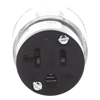 Conector Iluminado 20 A 125 V CA 2 Polos 3 Hilos (Nema 5-20R).