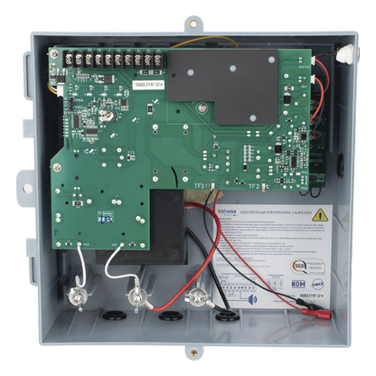 Energizador para Cerco Eléctrico Anti-Plantas / 10,000 Volts / 10,000 Metros Lineales / Alimentación AC 127-220V o Solar / Control Remoto RF 433 MHz