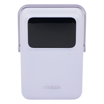 Power Bank Serie UNO Inalambrico | 10000mAh | 7.5W/20W | Con Emojis de Estado | Carga Rápida USB-C Bidireccional | Pantalla TFT Inteligente | Con