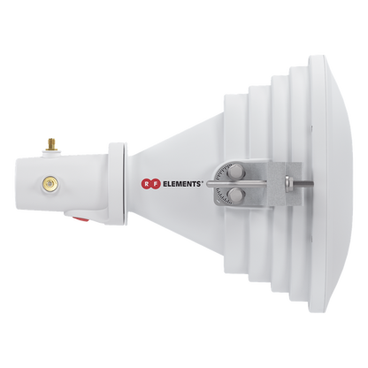 Antena Sectorial Asimétrica Starter Horn de 45º, 5150 - 5950 MHz, ganancia de 17 dBi, conexión directa con radios IS-5AC, PS-5AC y IS-M5, conexión