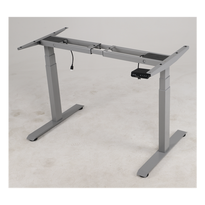 Base de Escritorio Motorizado Profesional / Altura Ajustable 60-125cm / Estructura Estable / Funcionamiento Suave / 3 Preset de Posiciones / Color