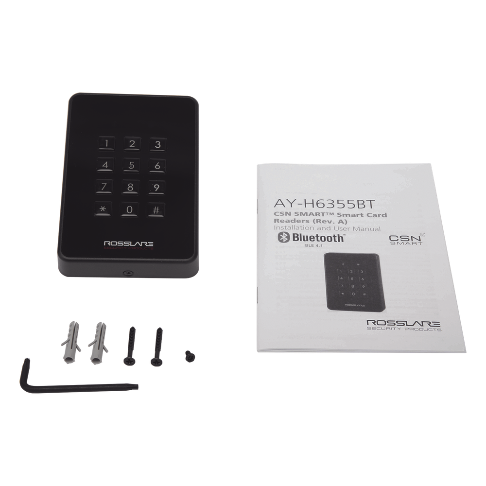 LECTOR D/TARJETAS Mutiformatos, MIFARE NFC-ID, BLUETOOTH (BLE-ID) con Teclado