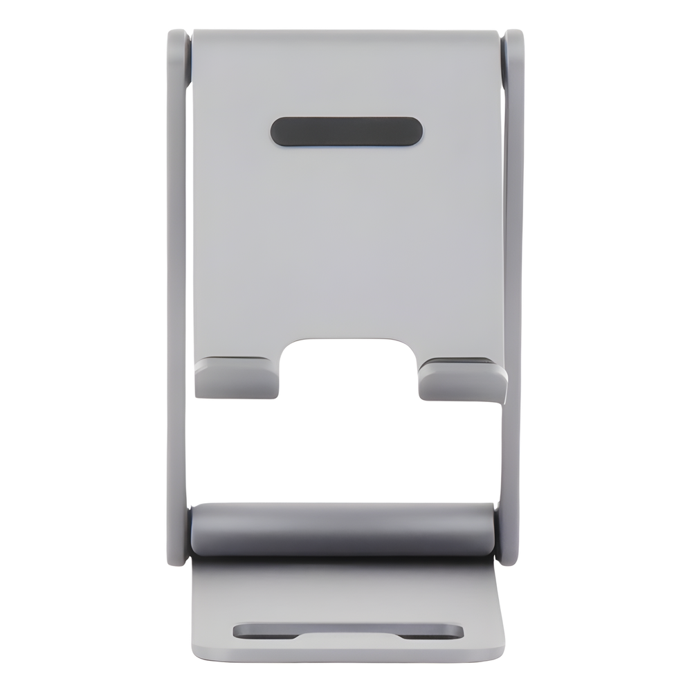 Soporte para Teléfono Celular de Aluminio | Angulo Ajustable | Amplia Compatibilidad con dispositivos de 4.7'' a 7.9'' | Antideslizante |