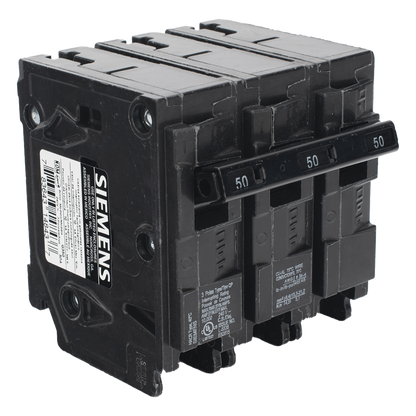 Interruptor automático enchufable tipo QP 3 polos, 50 amp