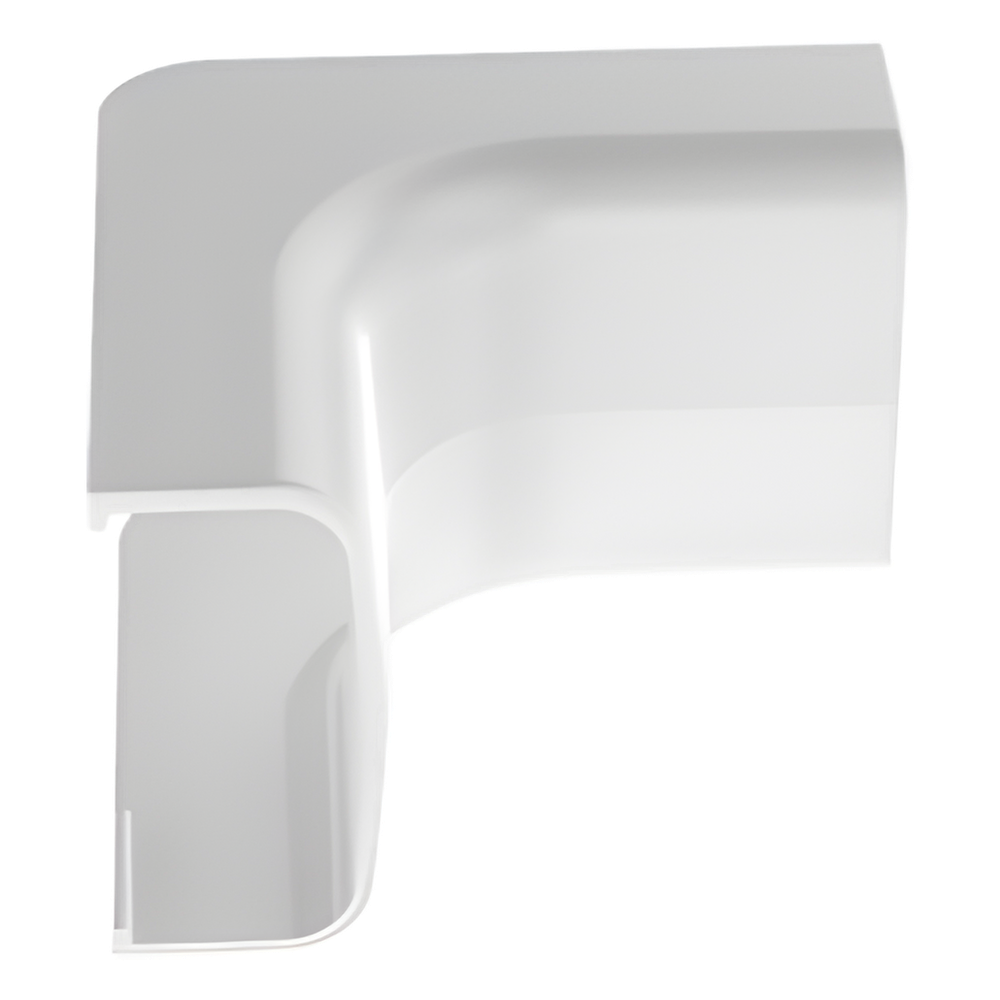 Esquinero interior, para uso con canaleta LD5, material ABS, Color Blanco
