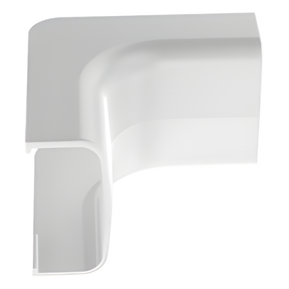 Esquinero interior, para uso con canaleta LD5, material ABS, Color Blanco
