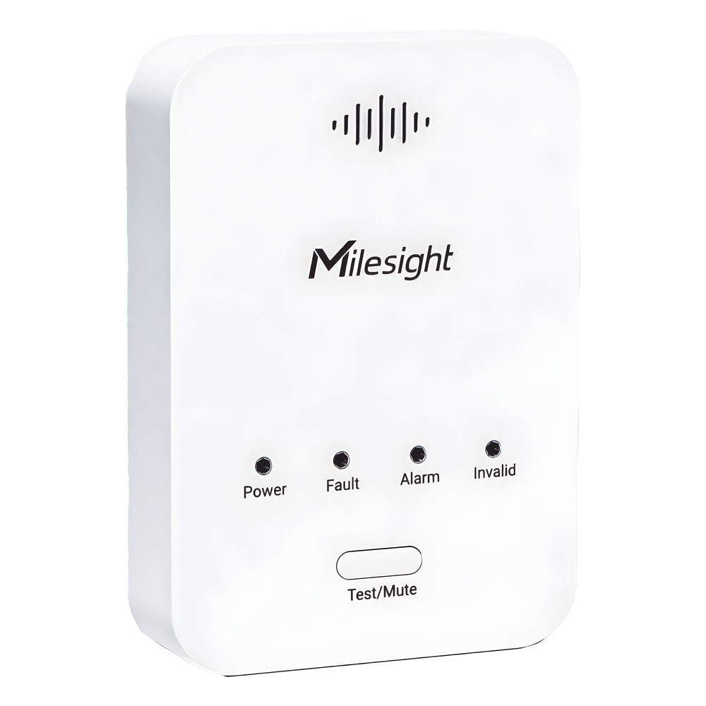 Sensor Detector de Fugas de Gas LoRaWAN / Alarma 85 dB / Salida de Relé y Válvula Solenoide / 800 Registros