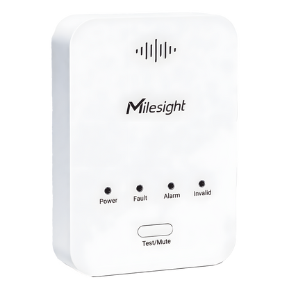 Sensor Detector de Fugas de Gas LoRaWAN / Alarma 85 dB / Salida de Relé y Válvula Solenoide / 800 Registros