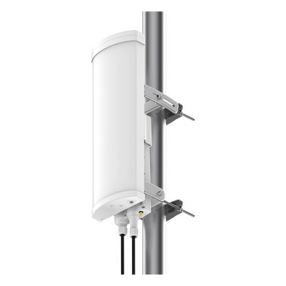 Antena sectorial de 90 grados, 18 dBi, 5.9-7.1 GHz, MU-MIMO 4x4, incluye kit de montaje para EPMP4600