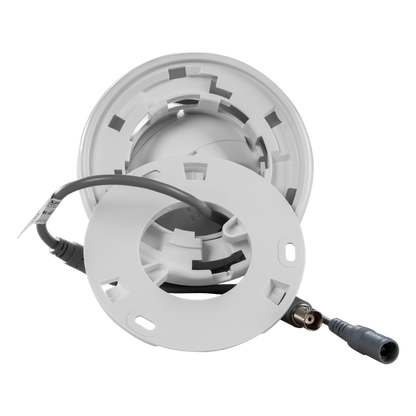 [Audio Bidireccional + Dual Light + ColorVu] Turret TURBOHD 3K (5 Megapixel) / Lente 2.8 mm / 40 mts IR EXIR + 40 mts Luz Blanca / Micrófono y Bocina
