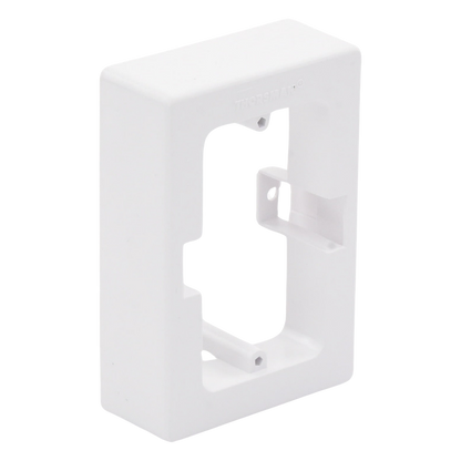 Caja Sin Fondo Universal, Color Blanco de PVC Auto Extinguible (7900-02002)