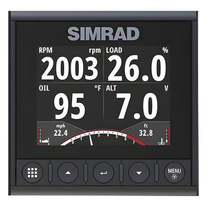 IS42 Display digital a color de 4.1" el cual muestra en pantalla velocidad, información del motor, etc