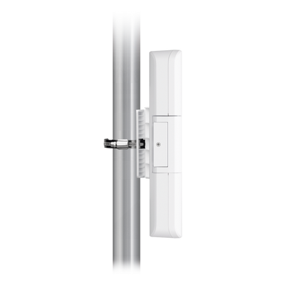 Gabinete de Exterior para Switch Ubiquiti USW-Flex con Montaje en Poste e Inyector PoE 60W