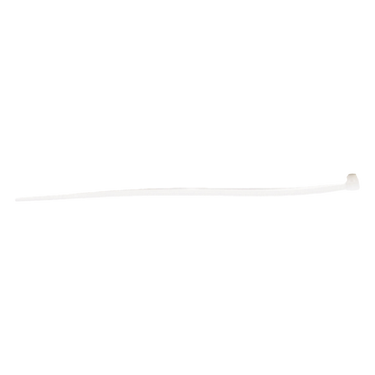 Cincho de plástico, Color Natural, 4.8 x 200 mm, Ideal para sujeción de cables (Bolsa con 100 piezas)