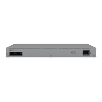 UniFi Switch Pro Max 24 POE, 24 puertos (8 puertos POE++ 2.5 GbE y 16 puertos GbE POE+), 2 puertos SFP+ 10G, 400W, pantalla táctil