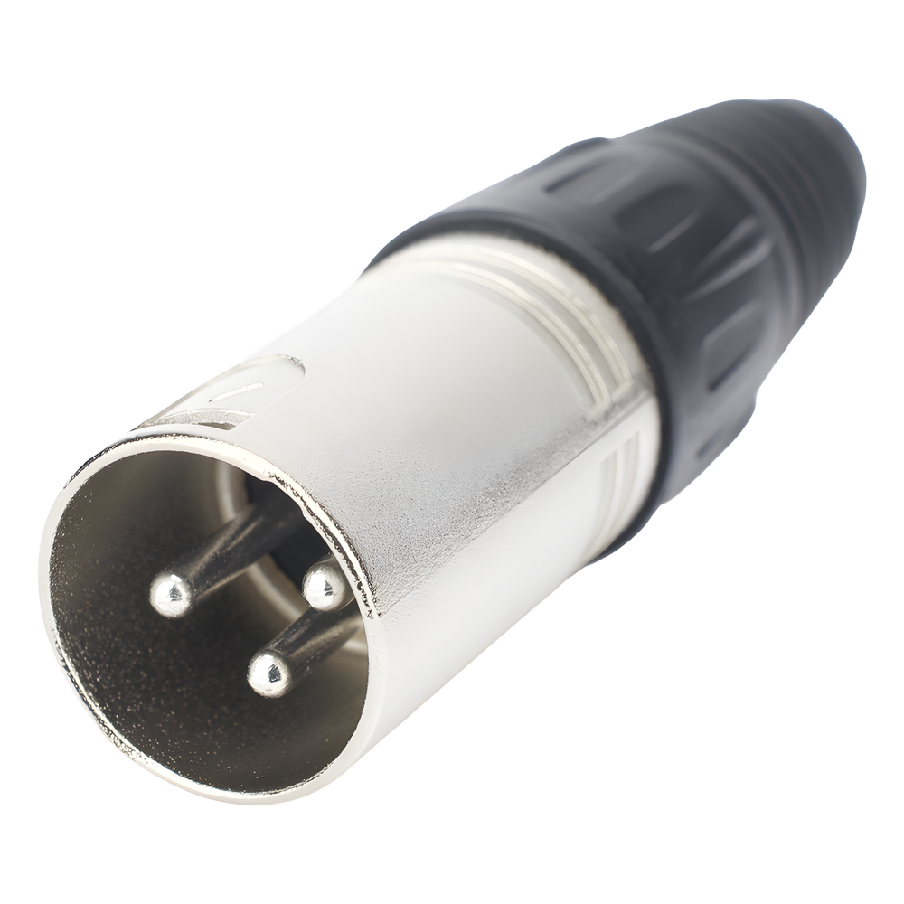 Kit Conector XLR Hembra + XLR Macho | Ideal para Conexiones de Micrófonos, Mezcladoras | Equipo de Audio Profesional