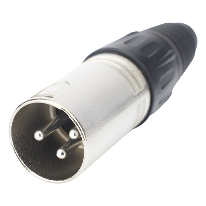 Kit Conector XLR Hembra + XLR Macho | Ideal para Conexiones de Micrófonos, Mezcladoras | Equipo de Audio Profesional