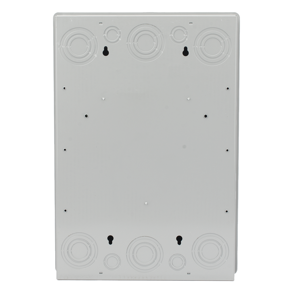Centro de carga trifásico 3 Fases, 4 Hilos para interruptores QP, de 12 polos - 24 circuitos, 120/240vca, Barras de aluminio 125 Amp, Nema 1, uso