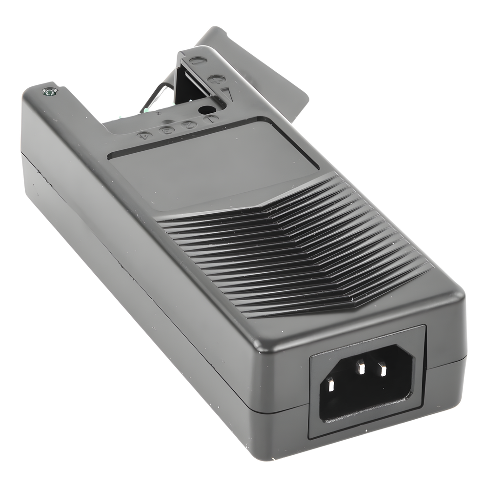 Fuente de Poder de 4 Salidas de 11 - 15 Vcc / 5 Amper / Voltaje de Entrada 110- 240 Vac / Fusible Termico PTC Integrado para Protección / Salida de