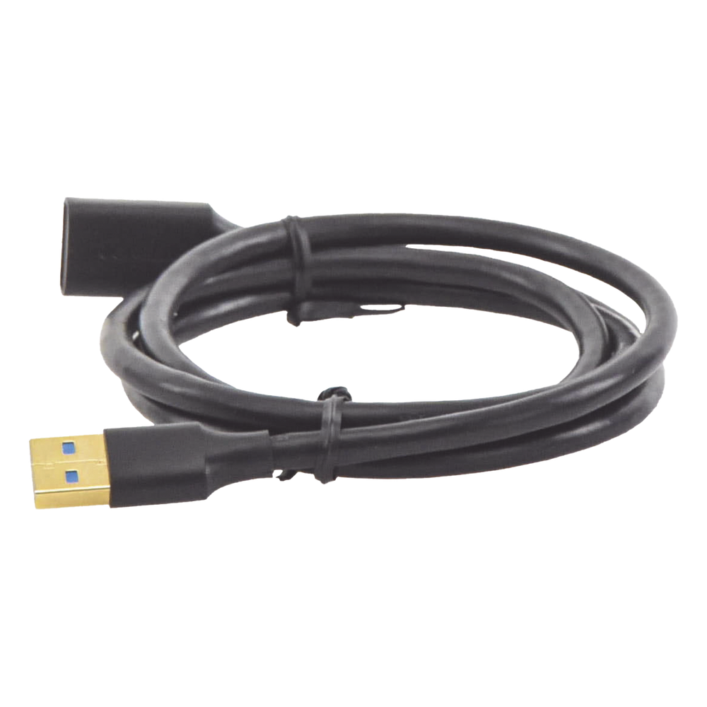 Cable Extensor USB 3.0 / 1 Metro / Macho-Hembra / 5 Gbps / Ultra Durabilidad / Núcleo de cobre estañado 28/22 AWG / Blindaje interior múltiple