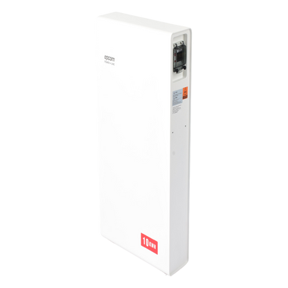Batería de Litio LiFePO4 / 51.2 Vcc / 200 Ah / 10 kWh / Exterior / Instalación en Pared