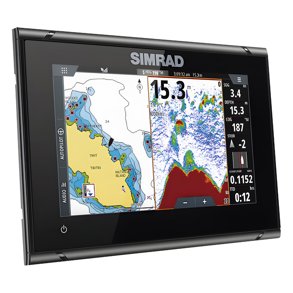 Pantalla Náutica GO7 XSR / GPS Integrado / Sonar y Radar / Pantalla Táctil 7" / Conectividad Inalámbrica / Compatible con NMEA 2000® / SteadySteer™