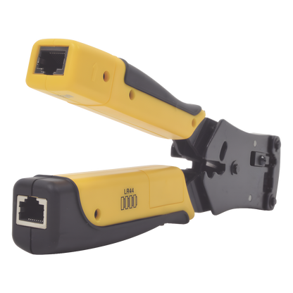 Pinza 3 en 1: Pelacables/ Terminado/ Probador para UTP. Enchufe Modular de Prueba para RJ45/RJ11/RJ22.