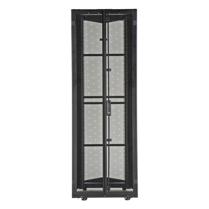 Gabinete FlexFusion para Centros de Datos, 42 UR, 800 mm de Ancho, 1200 mm de Profundidad, Fabricado en Acero, Color Negro