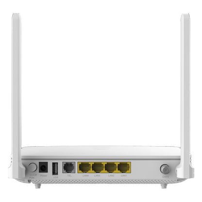 ONT GPON OptiXstar WiFi6 con 4 puertos GE + 1 POTS + 1 CATV, conector SC/APC