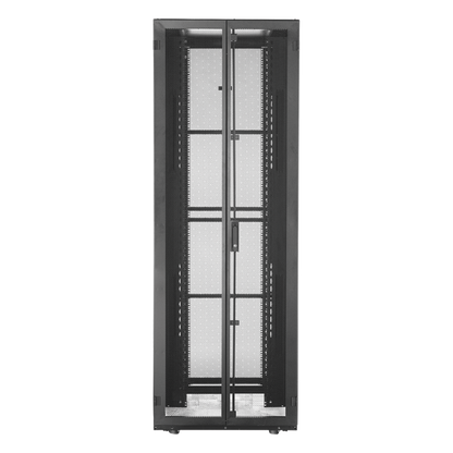 Gabinete FlexFusion™ XGL (Light) para Centros de Datos, 42 UR, 600 mm de Ancho, 1200 mm de Profundidad, Fabricado en Acero, Color Negro