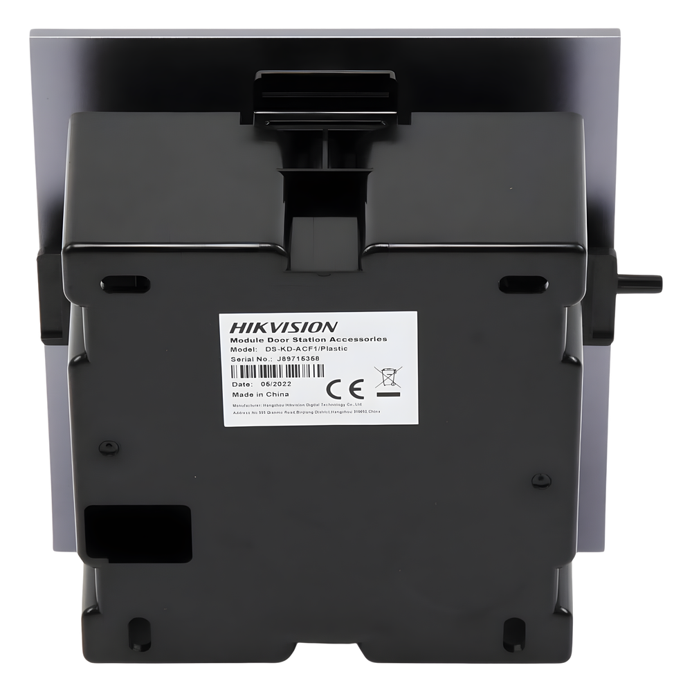 Base de 1 Espacio para EMPOTRAR Videoportero Modelo DS-KD8003-IME1