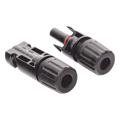 Conector MC-4 para Módulos Fotovoltaicos (conector hembra + conector macho)