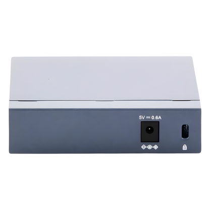 Switch Gigabit no administrable de 5 puertos 10/100/1000 Mbps