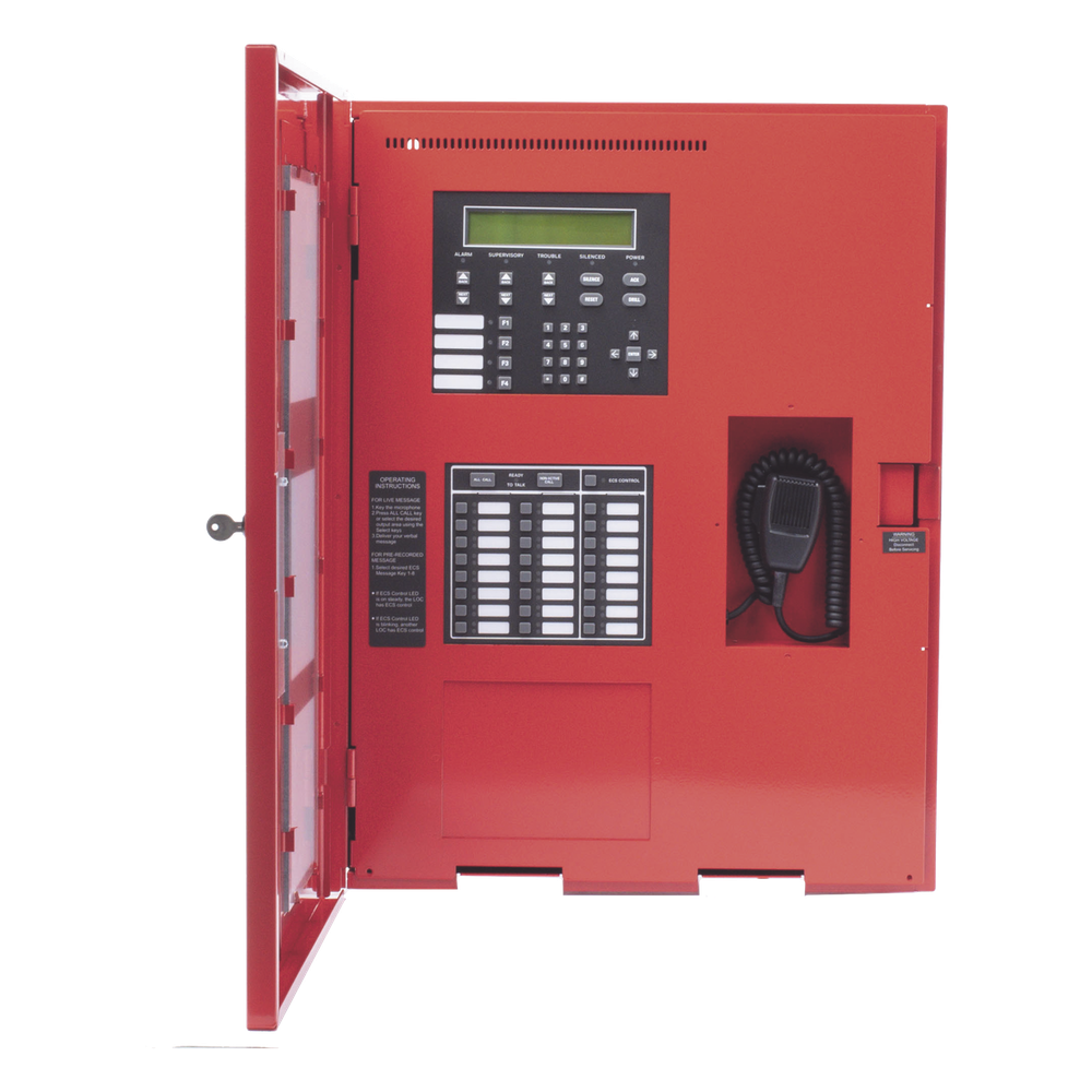 Panel de Detección de Incendio / Direccionable / Sistema de Notificación por Voz Integrado / Hasta 1110 Puntos con Tecnología SK / Hasta 635 con
