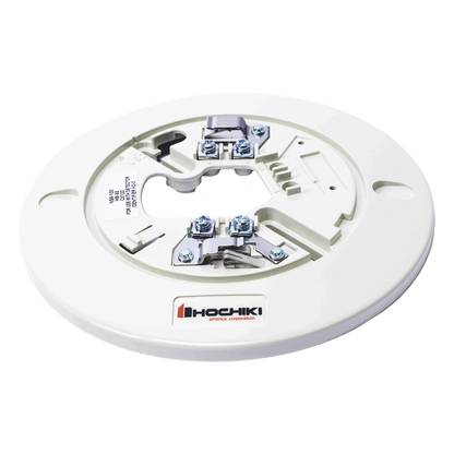 Base Para Detector Convencional Hochiki, Diámetro 6", 2 Hilos, 24 Vcd (0300-04070 IT), Color Hueso