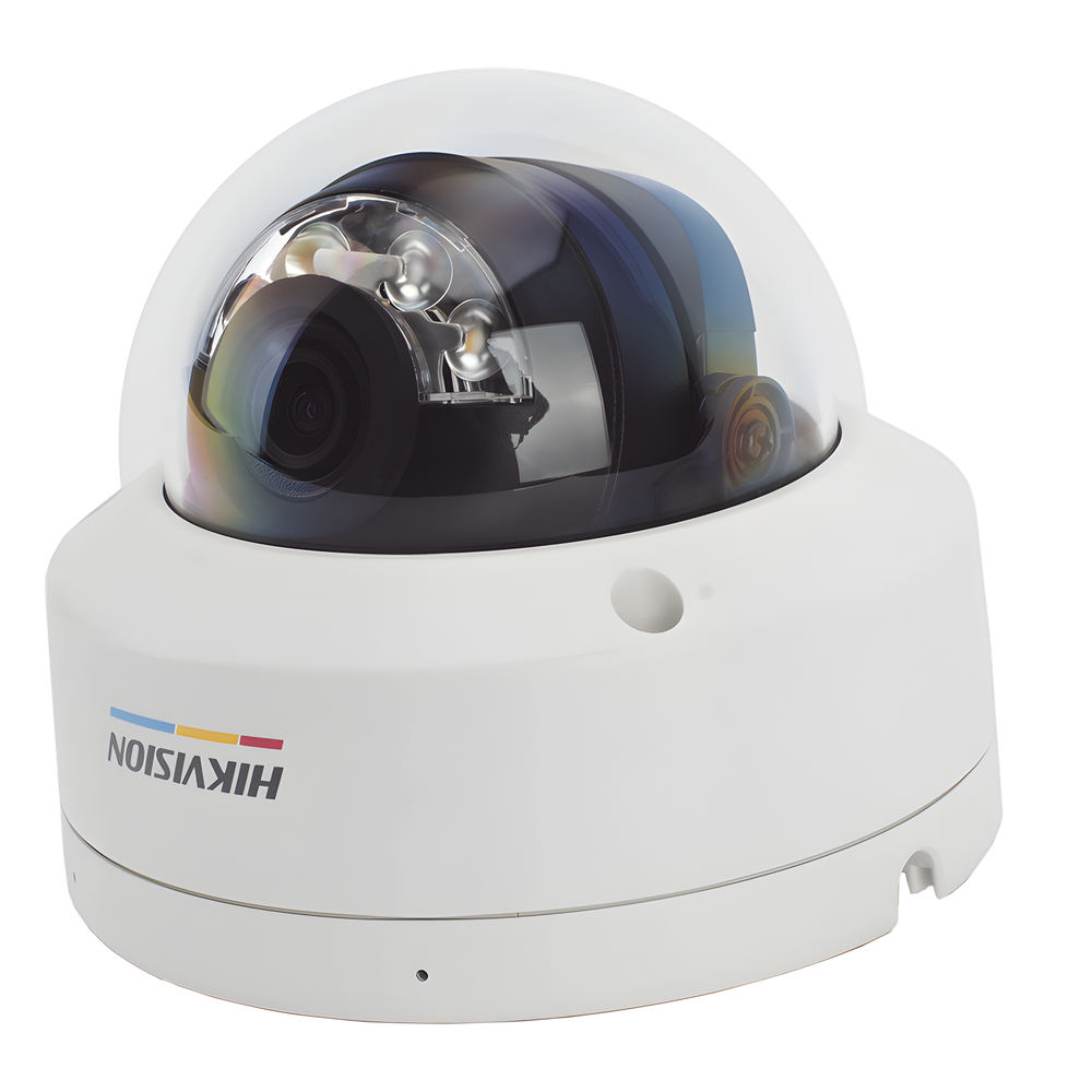[ColorVu 3.0 + MD 3.0] Domo IP 6 Megapixel / Lente 2.8 mm / 30 mts IR + 30 mts Luz Blanca / Micrófono Integrado / Motion Detection 3.0 / Exterior