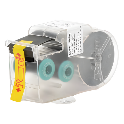 Casete de 200 Etiquetas Autolaminadas de 25.4 x 38.1 mm (1 x 1.5 Pulgadas), para Cables de 4 a 8.1 mm (0.16 a 0.32 Pulgadas) de Diámetro, Área de