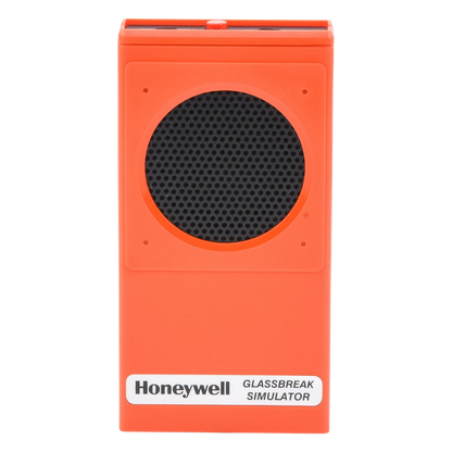 Simulador de rotura de vidrio para pruebas de detectores FlexGuard, modos manual y flex, con activación remota hasta 10 pies