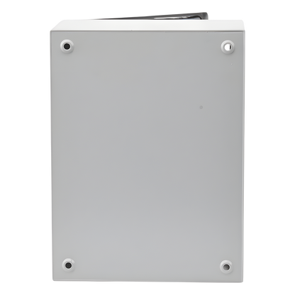 Gabinete de Acero, Nema 4 -IP 66 de 30 x 40 x 20 cm con Platina y certificado UL.