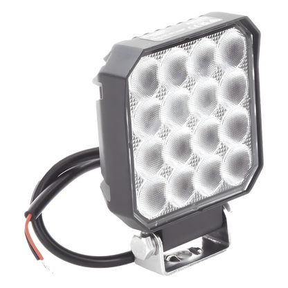 Luz de Trabajo de 16 LED, 1655 Lumenes, 12-24 VCD