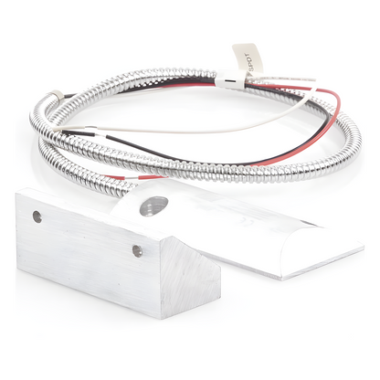 Contacto Magnético para Piso Uso Rudo / Salida Dual NC/NA / GAP 65 mm (2.5 in) / Aluminio / Cable Blindado 55 cm / UL & CE