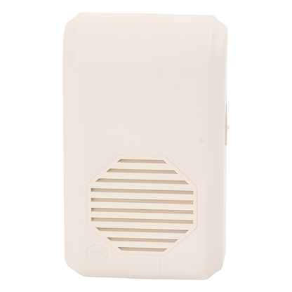 Timbre Inalámbrico Para Puerta Con 10 Tonos, Hasta 150m Linea de Vista, Con Receptor Inalámbrico Incluido, 110Vca