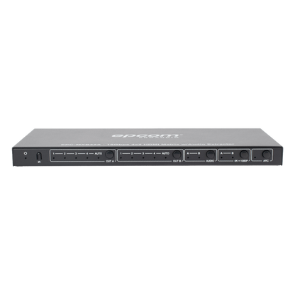 Matricial HDMI | 4x2 | 4K2K@60Hz | HDR | YCbCr 4:4:4 | EDID Auto | Extractor de Audio | Salida de audio análoga y digitalizados | HDCP 2.2 | 18 Gbps